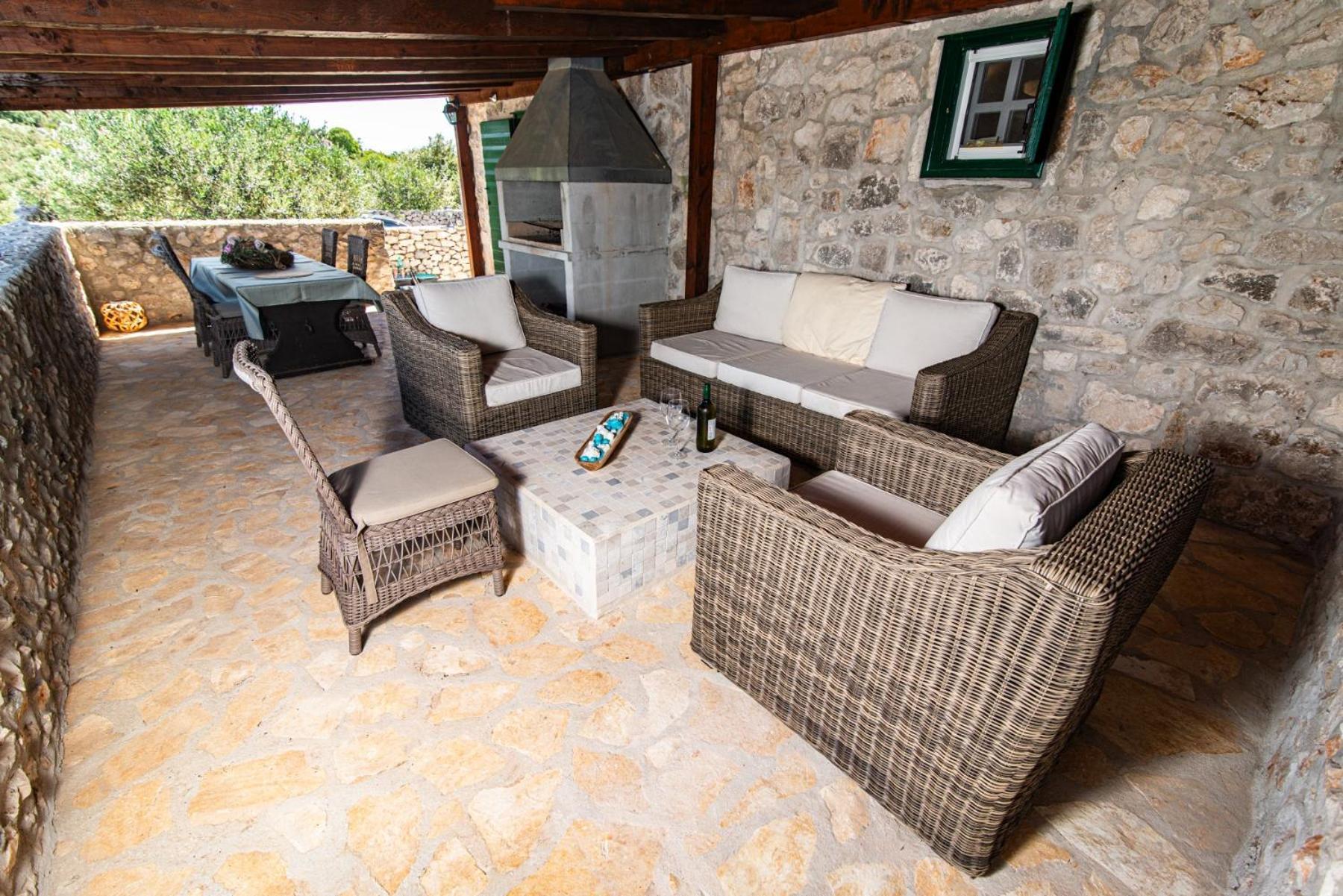 Private Cottage In Olive Grove With Heated Pool Вінішчє Екстер'єр фото
